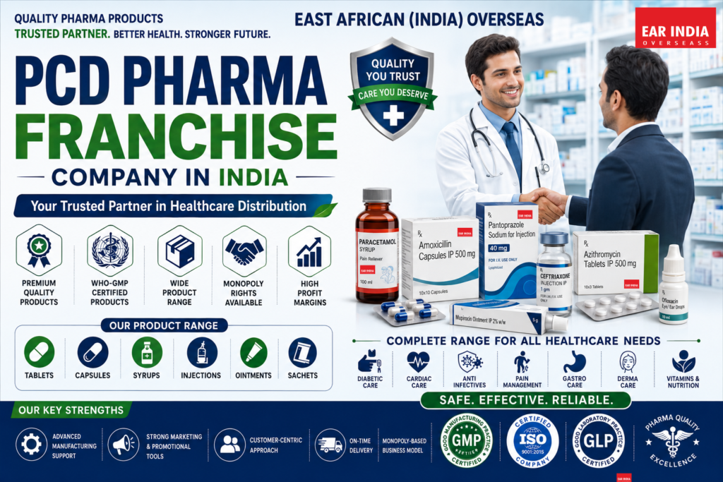 PCD PHARMA FRANCHISE IN INDIA